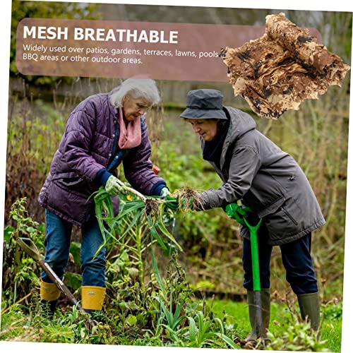 COOLHIYA Rede De Camuflagem Rede De Plantas Capa De Carro De Camuflagem Rede De Guarda-sol Lona Camu