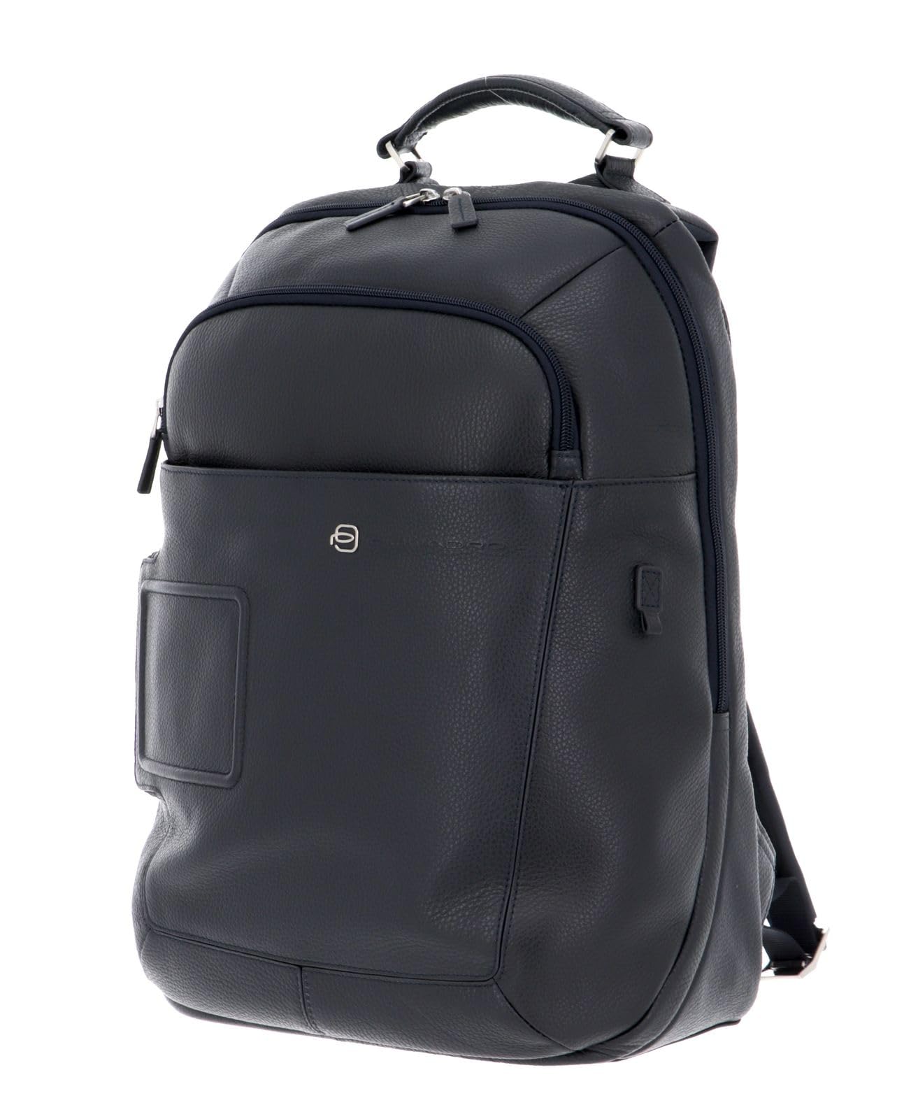 Zaino Pelle Porta PC Vibe Piquadro 2 Scomparti - Dettaglio