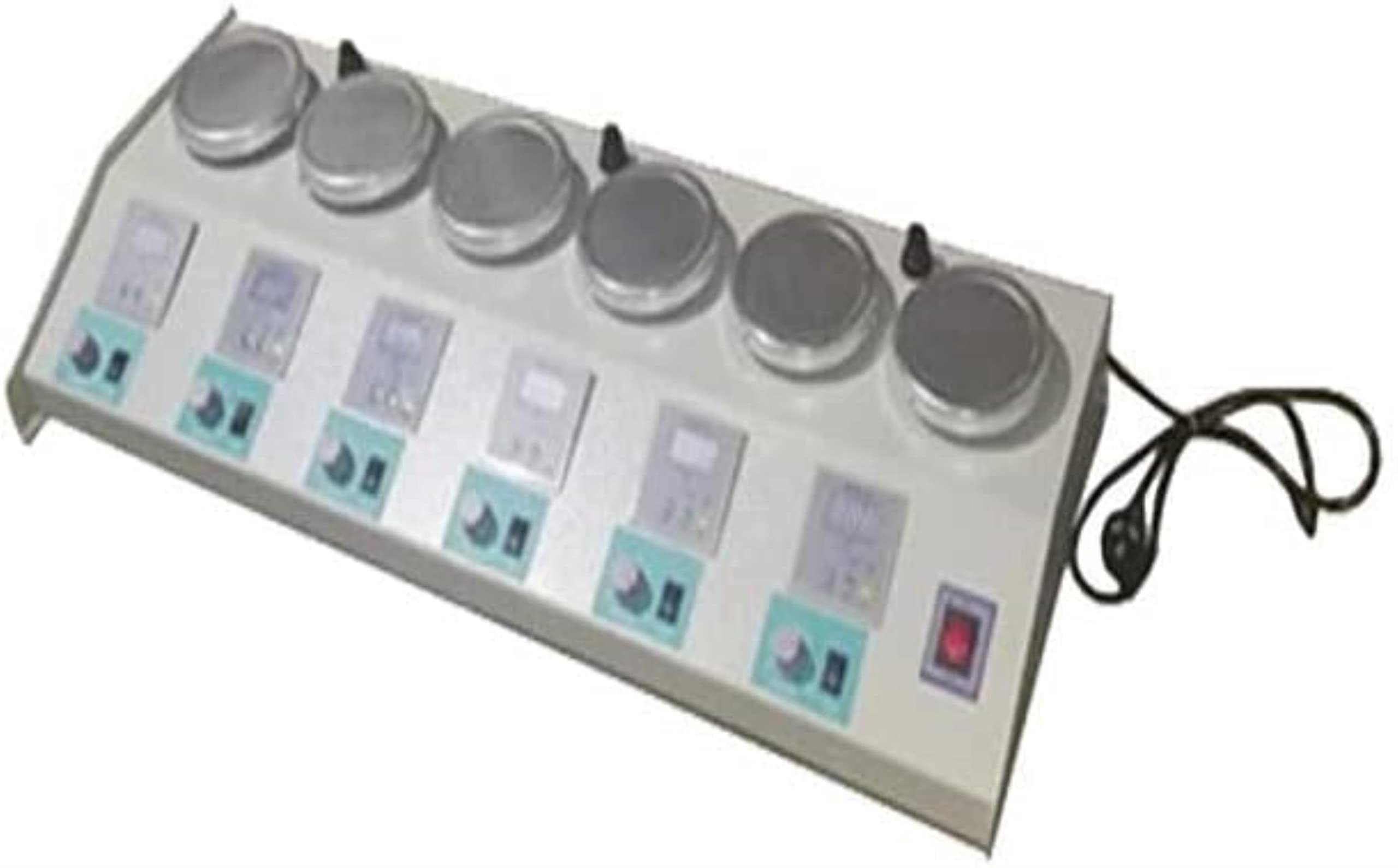 Display Digitale Agitatore Magnetico A Sei Connessioni