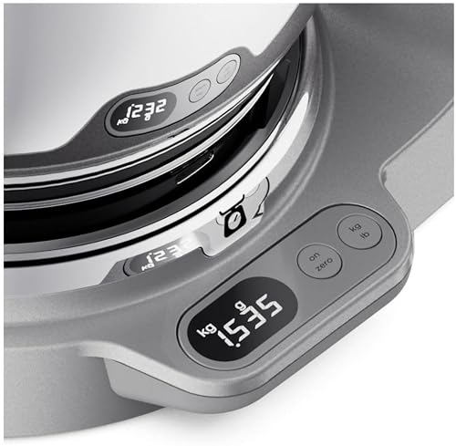 Kenwood KVL85.704SI Titanium Chef Baker XL Robot pâtissier avec bols de 5L et 7L, fouets, mixeur, robot multifonction, hachoir et mini hachoir - 4