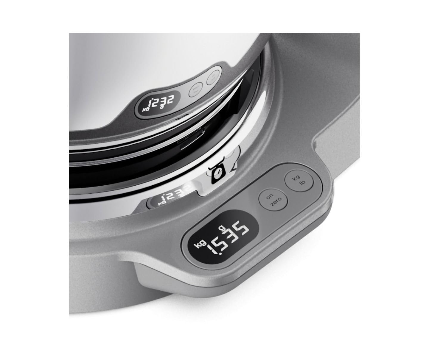 Kenwood KVL85.704SI Titaniu Chef Baker XL Impastatrice Planetaria con Ciotola da 5L e 7L, Fruste per impstare e Accessorio Frullatore, Robot da Cucina, Tritacarne e mini Tritatutto