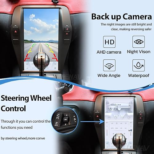 Miniatura 7 de Pantalla táctil coche Radio para Chevrolet Camaro 2010 2011 2012 2013 2014 2015 reemplazo coche estéreo actualización GPS navegación inalámbrica