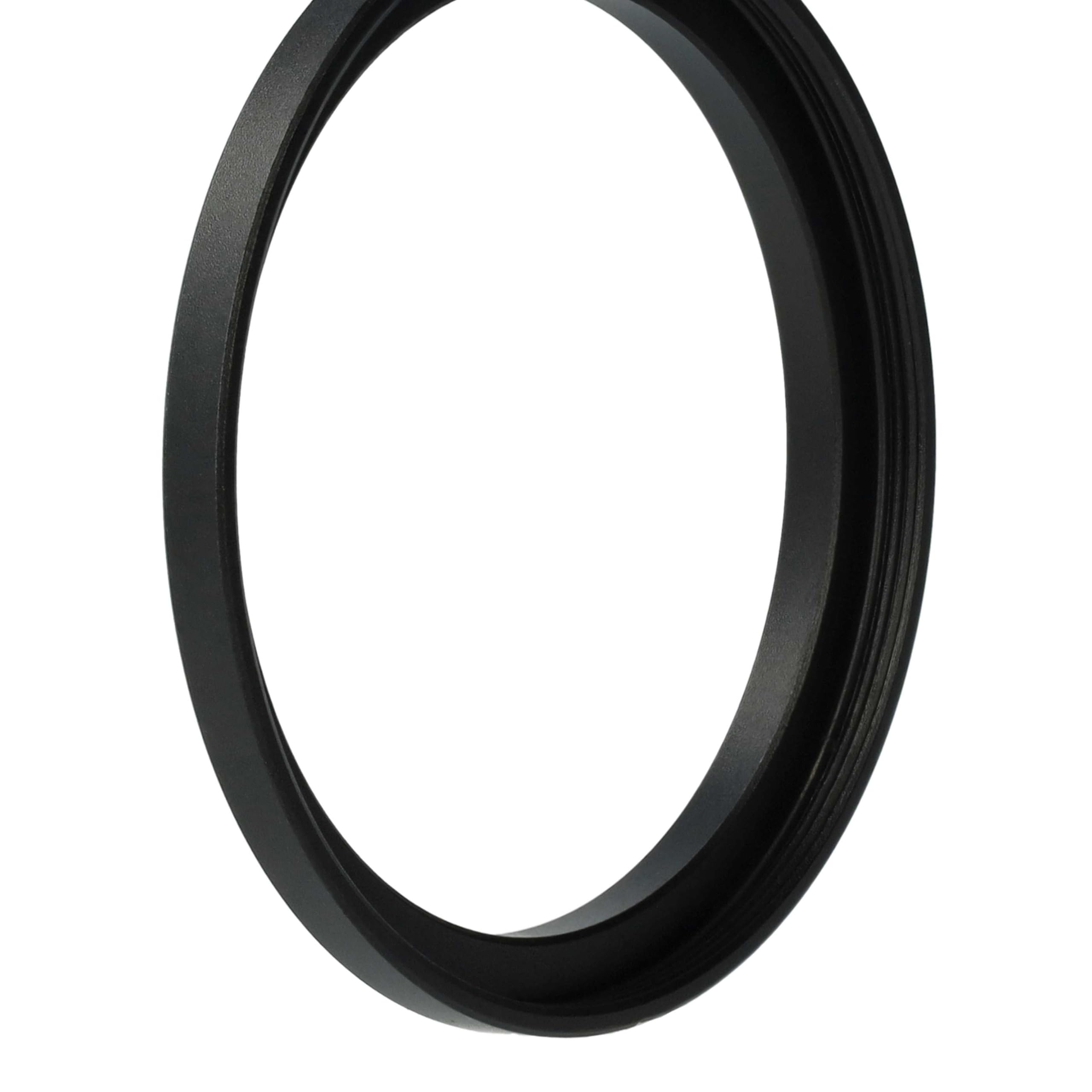 vhbw Adapter Step-Up Ring od 48 mm do 52 mm do obiektywu aparatu – adapter filtra, metal, czarny