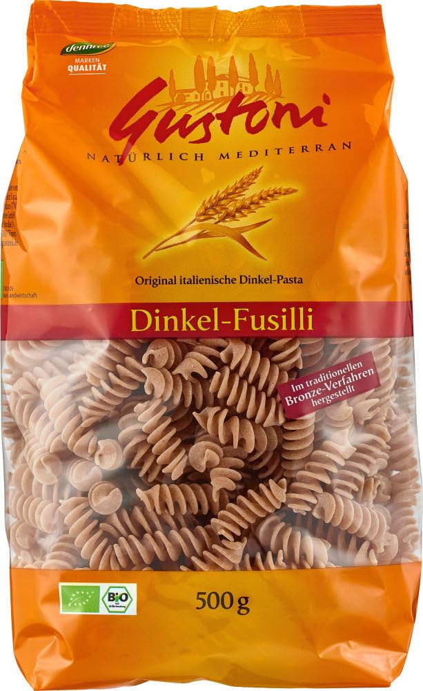 Dinkel-Fusilli, bronze 18 x 500 g