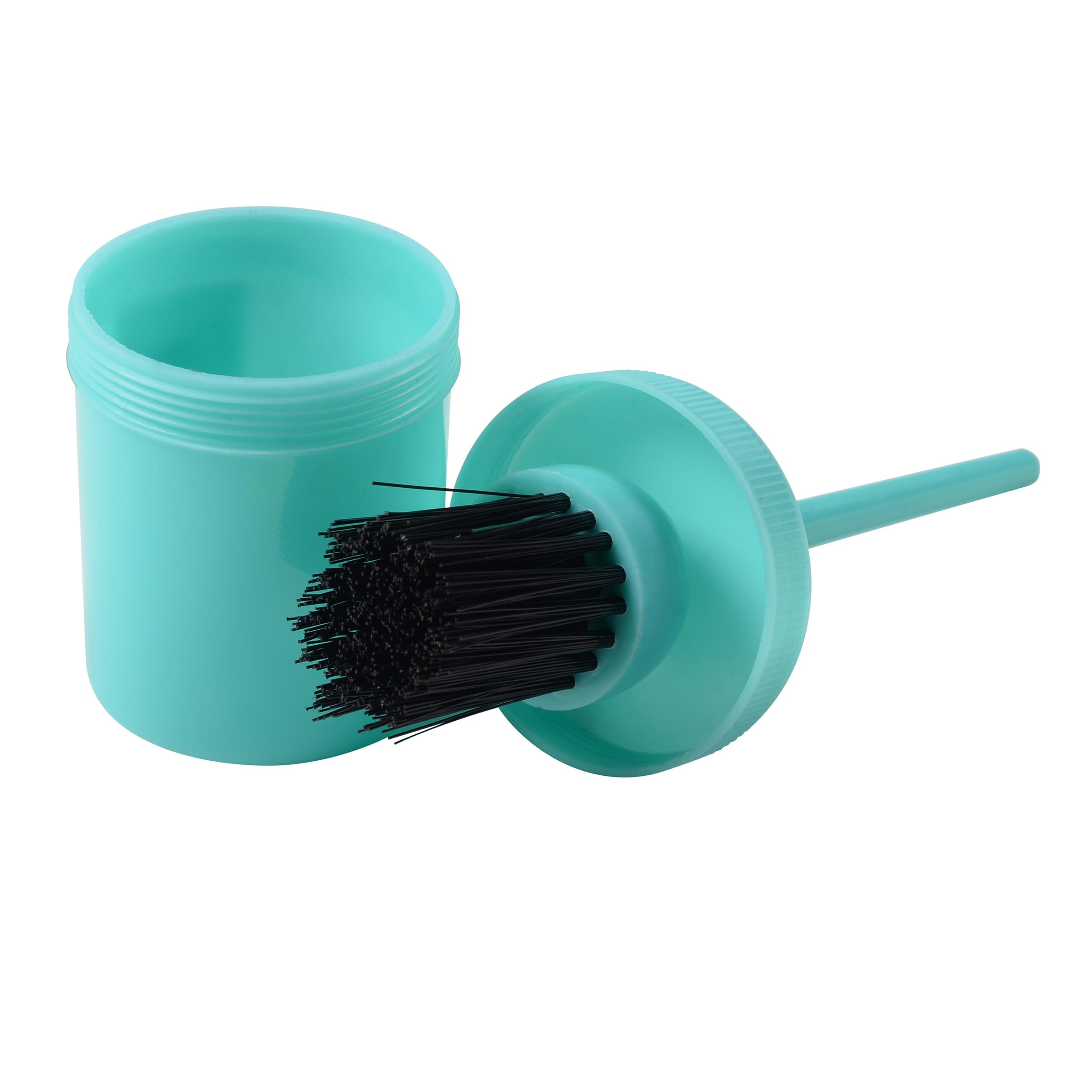 Roma Brights Hoof Oil Brush & Bottle, Turquoise