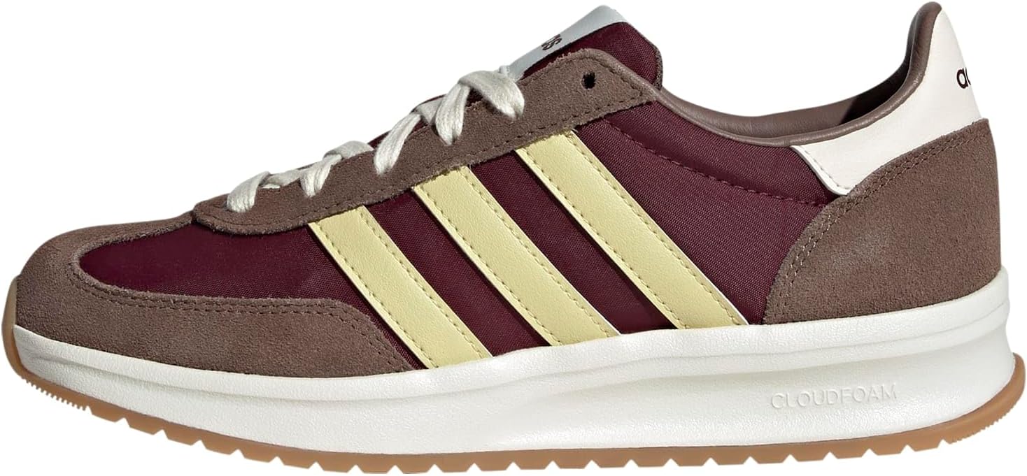 Maroon/Powder Yellow/Earth Strata