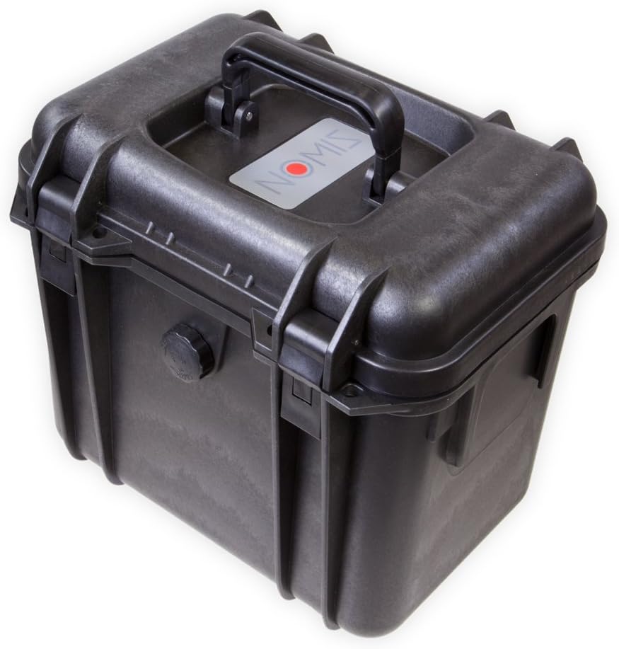 NOMIS Outdoor Cases 28,6 x 22 x 26,3cm waterproof and dust-tight black tough durable