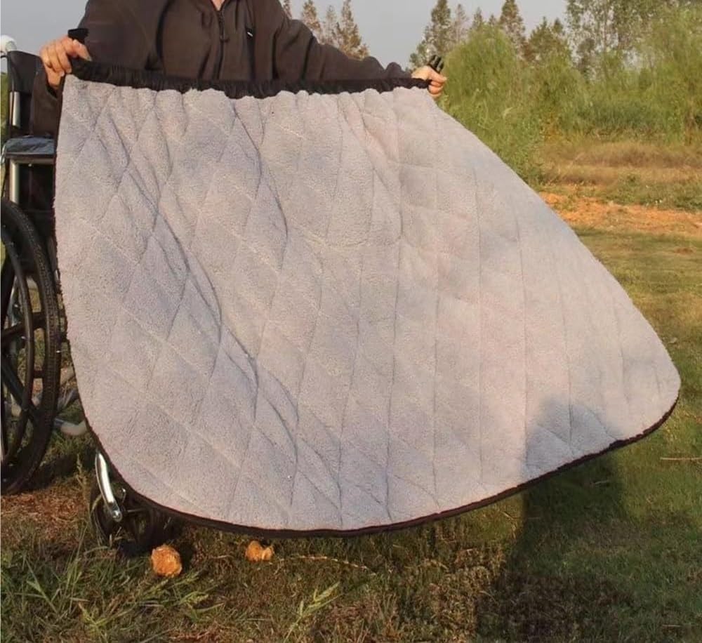 Manta for silla de ruedas, manta for calentar sillas de ruedas, funda for silla de ruedas, manta cálida for todo el cuerpo for silla de ruedas, funda impermeable y resistente al viento for la parte in