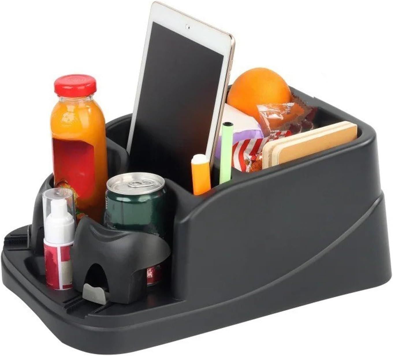 Car Cup Holder Expander Multi-Functional Car Cup Holder Rear Seat Storage Organizer Miscellaneous Box