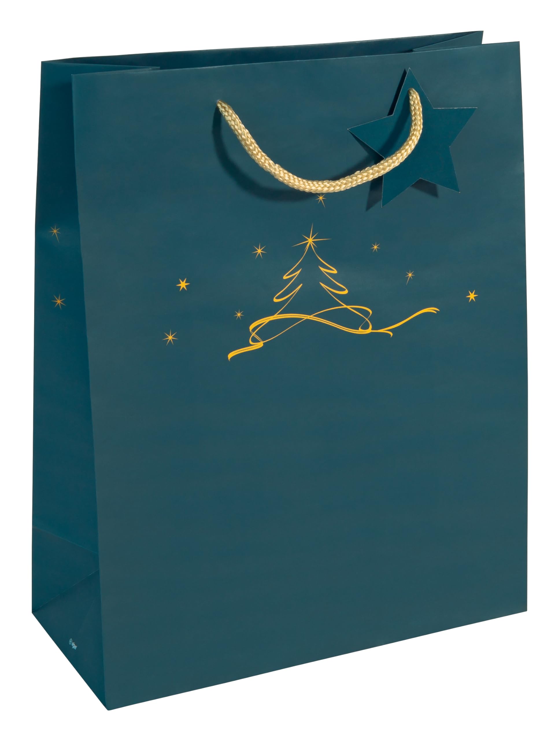 SIGEL Papier Geschenktüten Christmas Tree groß 33 x 26 cm 100er Set