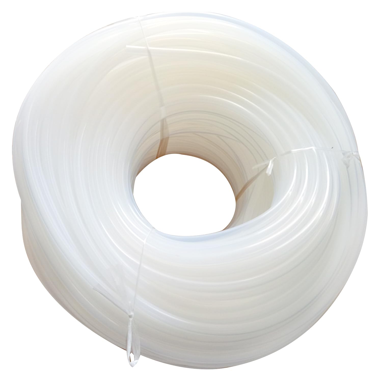 Tubo de silicona de 12 mm de diámetro interior x 16 mm de diámetro exterior de grado alimenticio de alta temperatura, tubo transparente para transferencia de aire y líquidos en casa (longitud