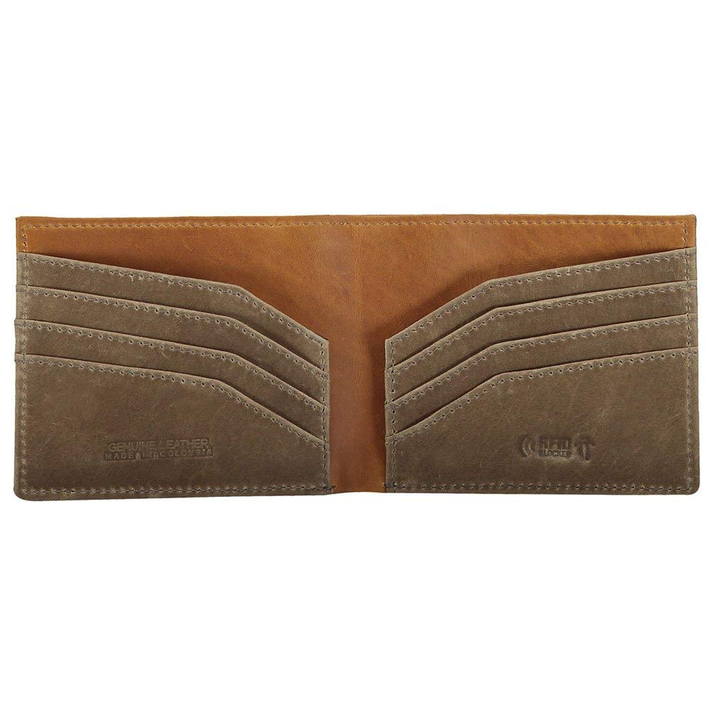 Totto AC51BDC101-1820B-TT0 Cartera Cuero Hombre, Arkansas
