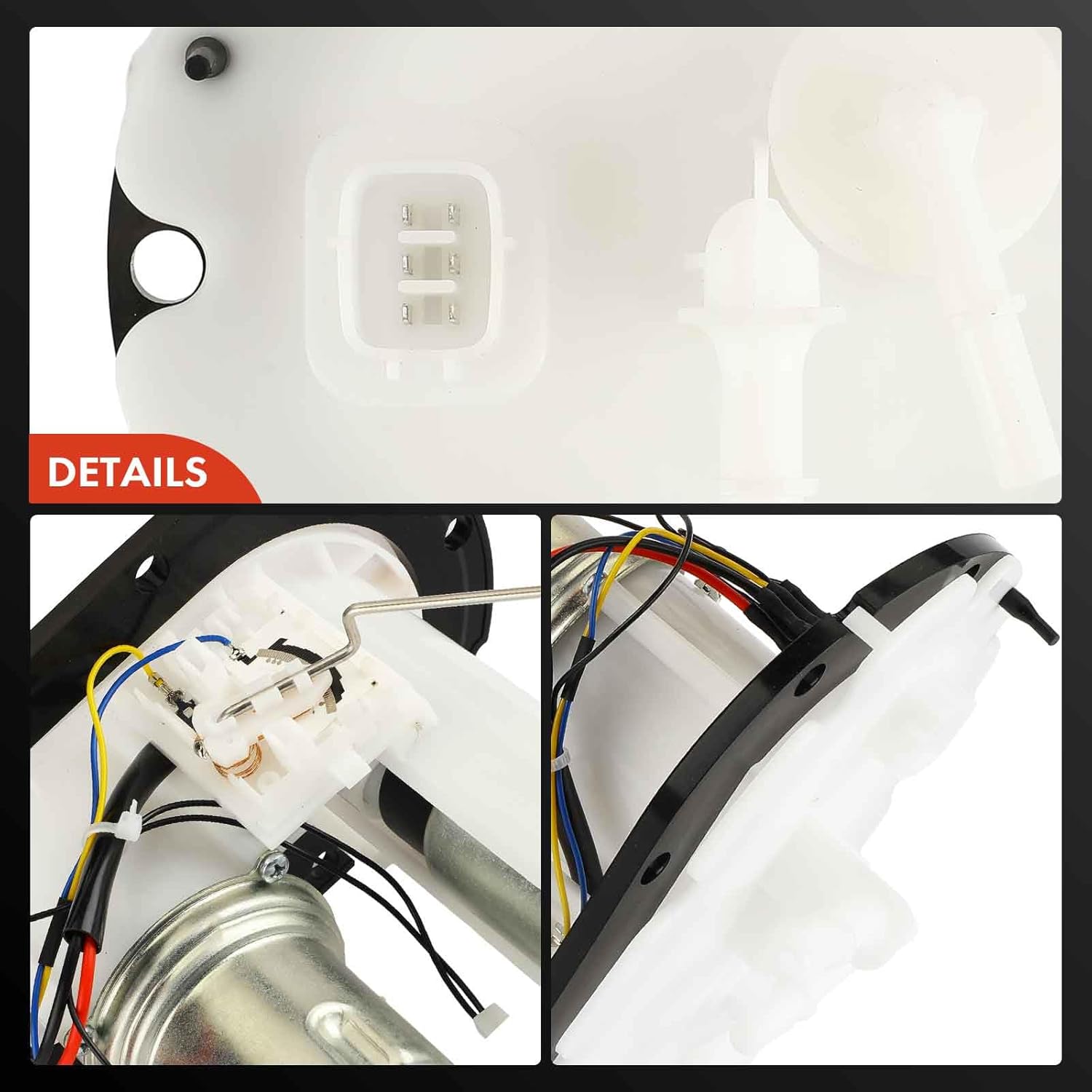 A-Premium Electric Fuel Pump Module Assembly with Sending Unit Compatible with Subaru Baja 2003, Outback 2000-2003, Legacy 2000-2003, H4 2.5L SOHC Gas, Replace# 42021AE06A, 42021AE06B