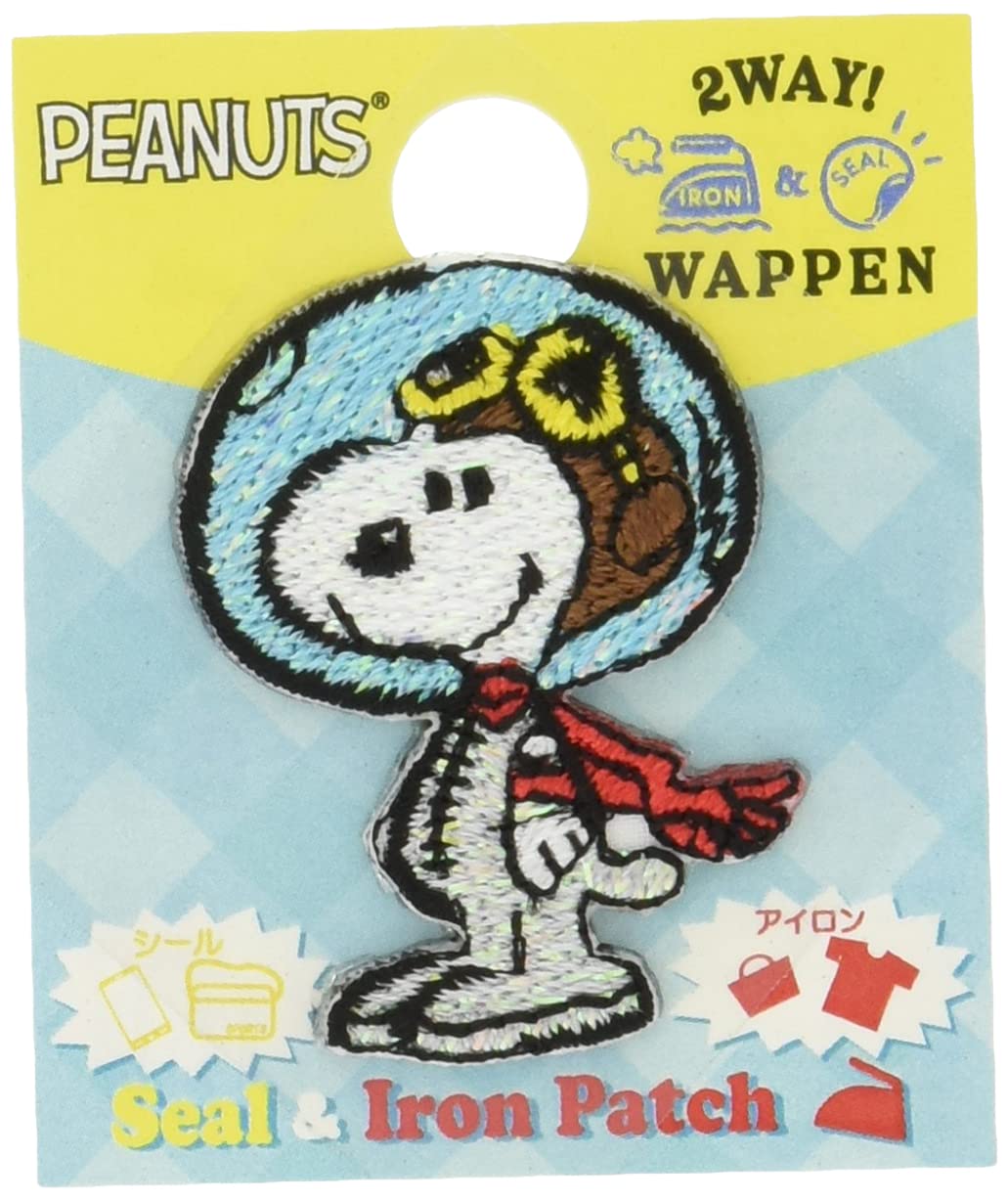 Patch Snoopy S02Y9458 MINODA mini écusson thermocollant brodé pour vêtement