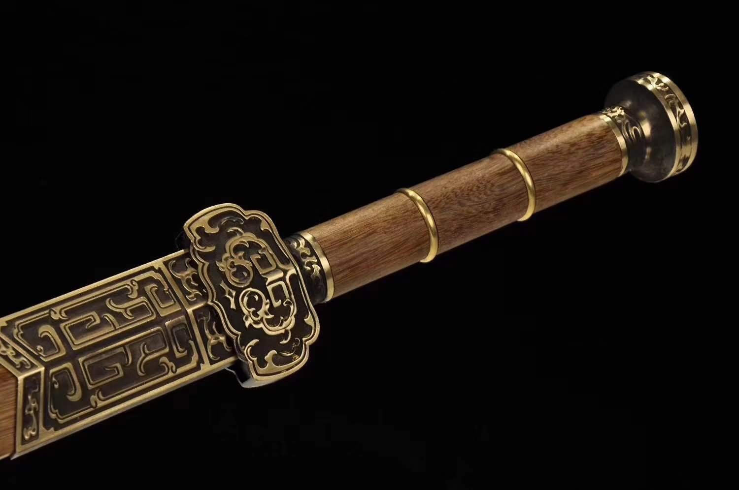 LoongSWORD Chinese Swords,Kwan dao,Guan dao,Handmade High Carbon Steel,kung Fu