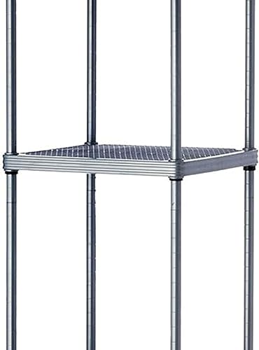 Miniatura 9 de Design Ideas MeshWorks - Estantería de almacenamiento de metal de 5 niveles de tamaño completo para cocina, oficina y organización de garaje, 13.8 x