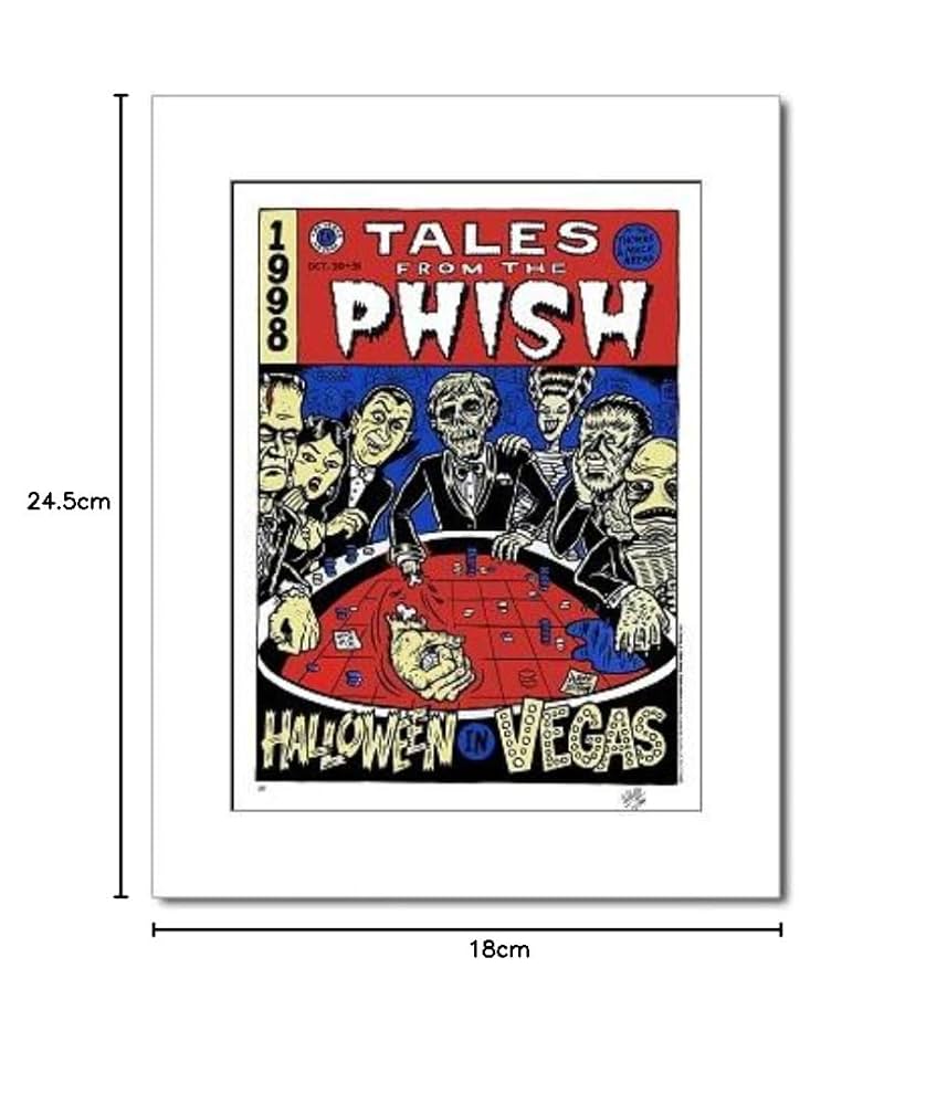 PHISH - Halloween In Vegas 1998 Mini Poster - 24.5x18cm
