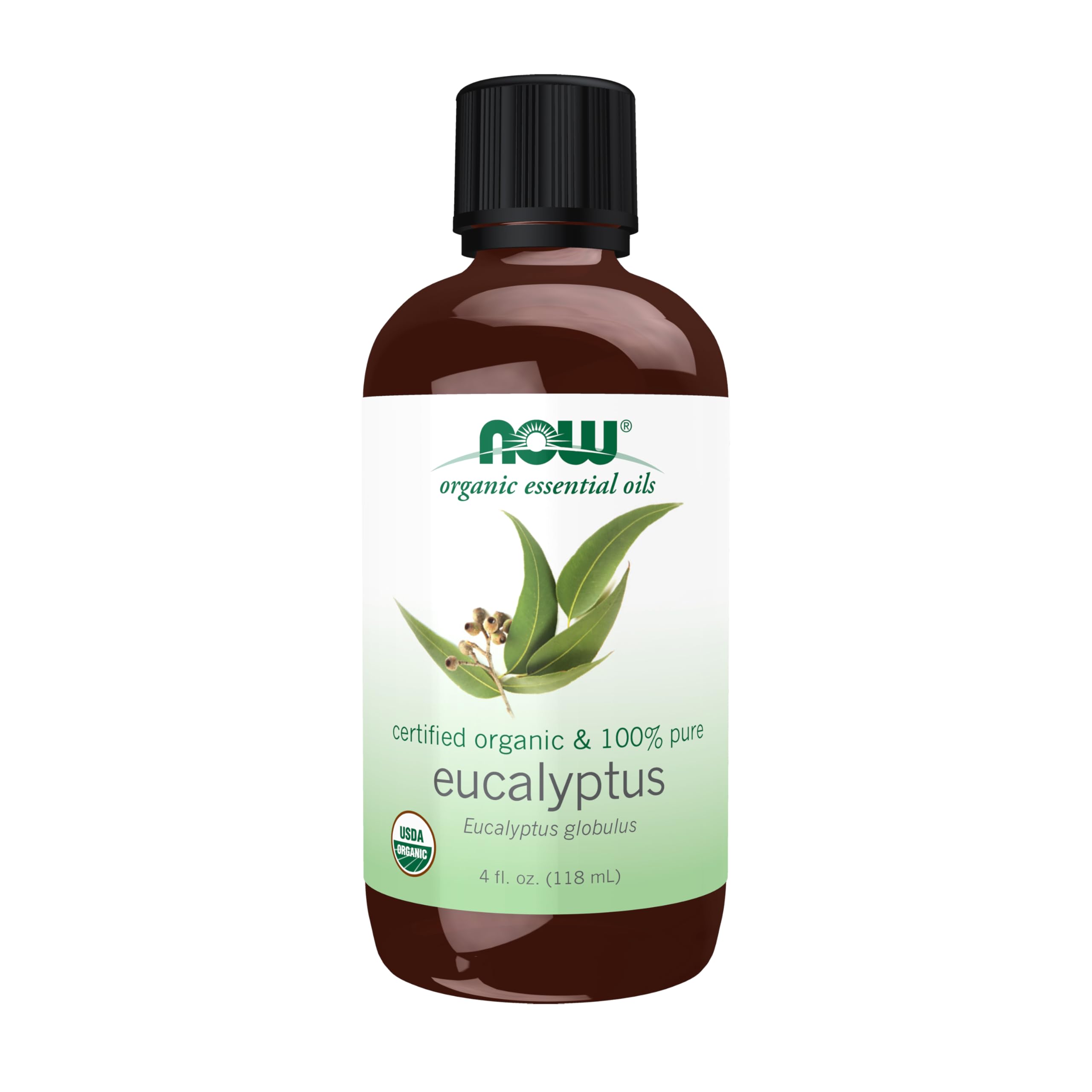 NOW Essential Oils Organic Eucalyptus Globulus