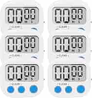 Amazon.com: LinkDm 6 Pack Small Digital Kitchen Timer