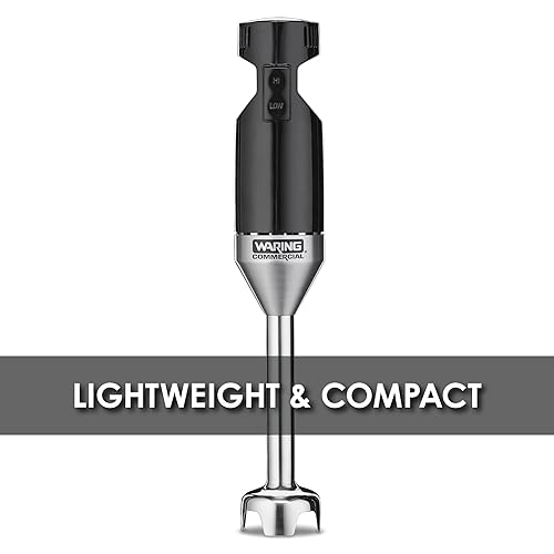 Miniatura 5 de Waring Commercial Big Stix - Batidora de mano ligera de inmersión en barra eje fijo de 7 pulgadas sumergible 2 velocidades 100 vatios grado