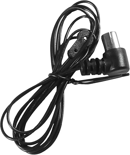 Vista 24 de Antena de radio FM de 75 ohmios, antena coaxial FM y antena de bucle AM con 3 conectores para interior receptor estéreo para el hogar, audio AV