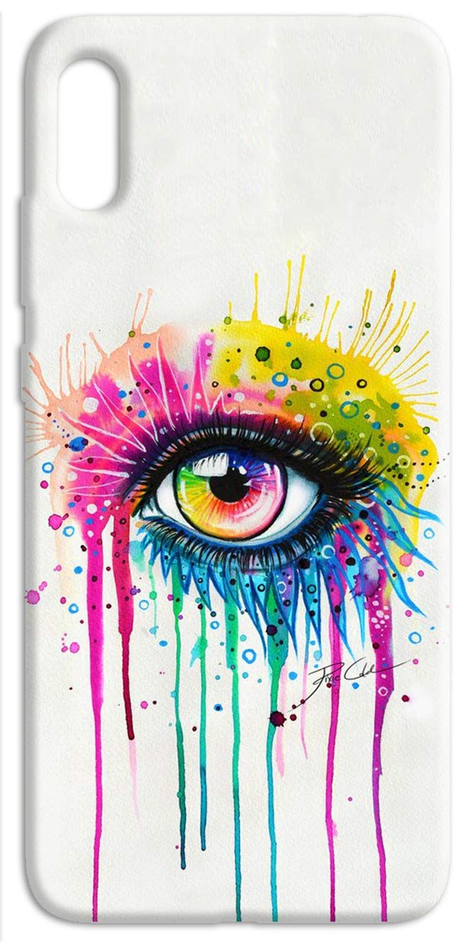 Cover Mixroom In TPU Morbido Per Huawei Y6 Pro 2019 - Fantasia Macarons Colorati - 2