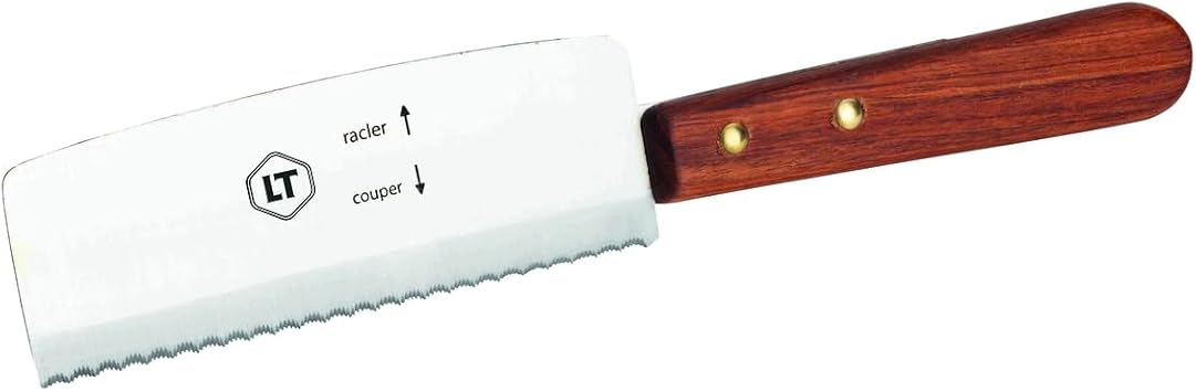 Bron Coucke Premium Raclette Knife Stainless Steel Blade for Perfect Cheese Slicing