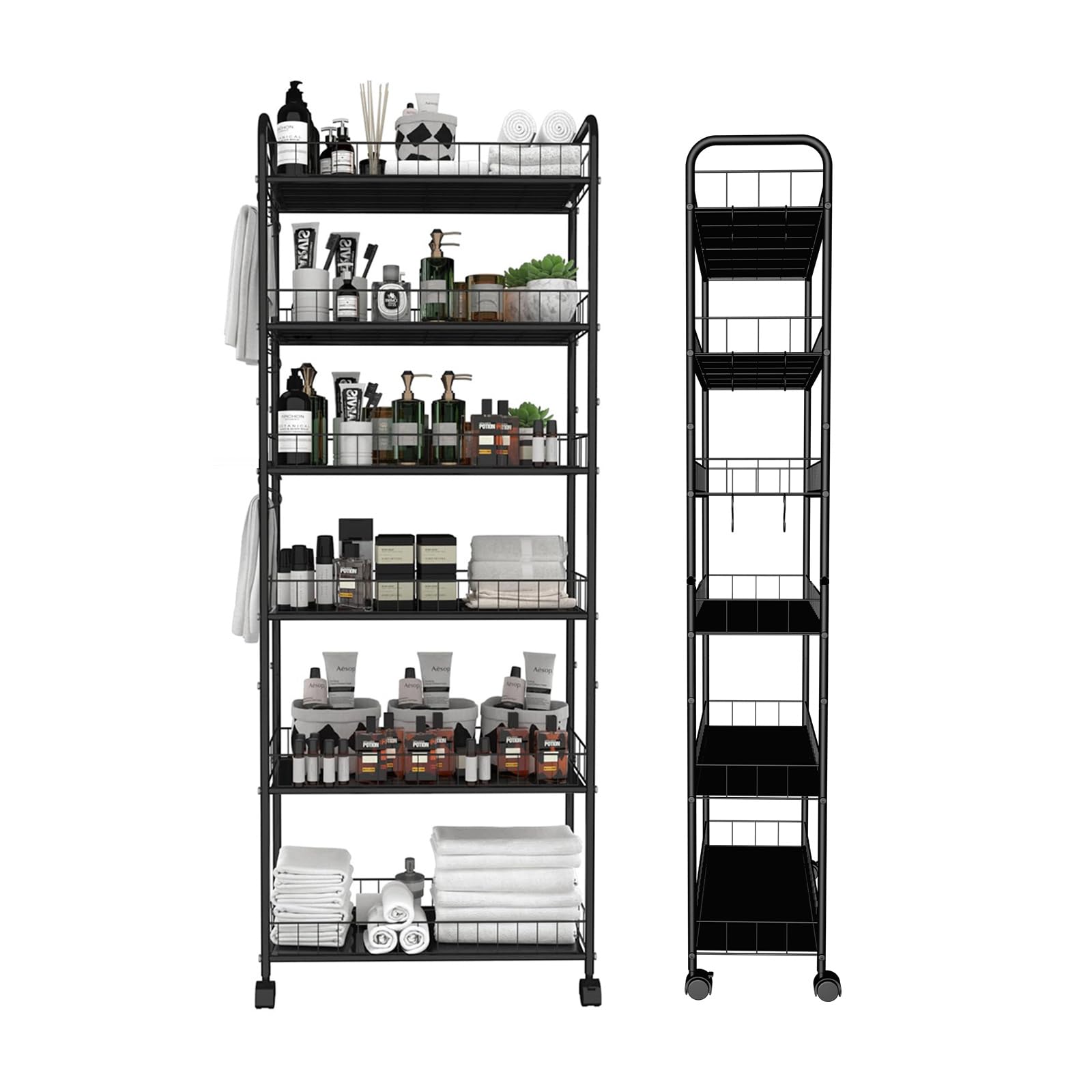 Seadasyoon 6 Tier Slim Storage Cart