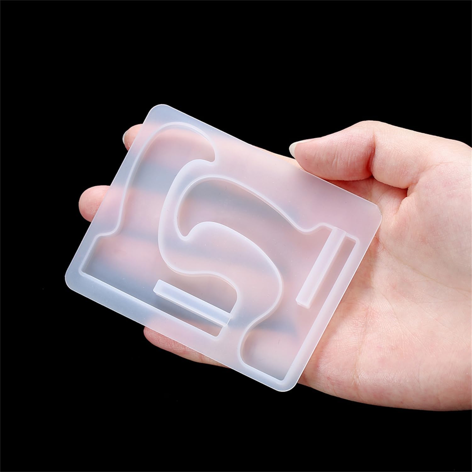 Mobile Phone Stand Silicone Mold DIY Assembly Cellphone Photo Frame Holder Bracket Crystal Epoxy Resin Casting Mould Crafts Making Supplies image 4