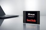 SANDISK SSD Plus 1TB Internal Solid State Drive - SATA III 6 Gb/s, 2.5"/7mm, Read/Write Speeds of up to 545MB/s / 515MB/s - SDSSDA-1T00-G28