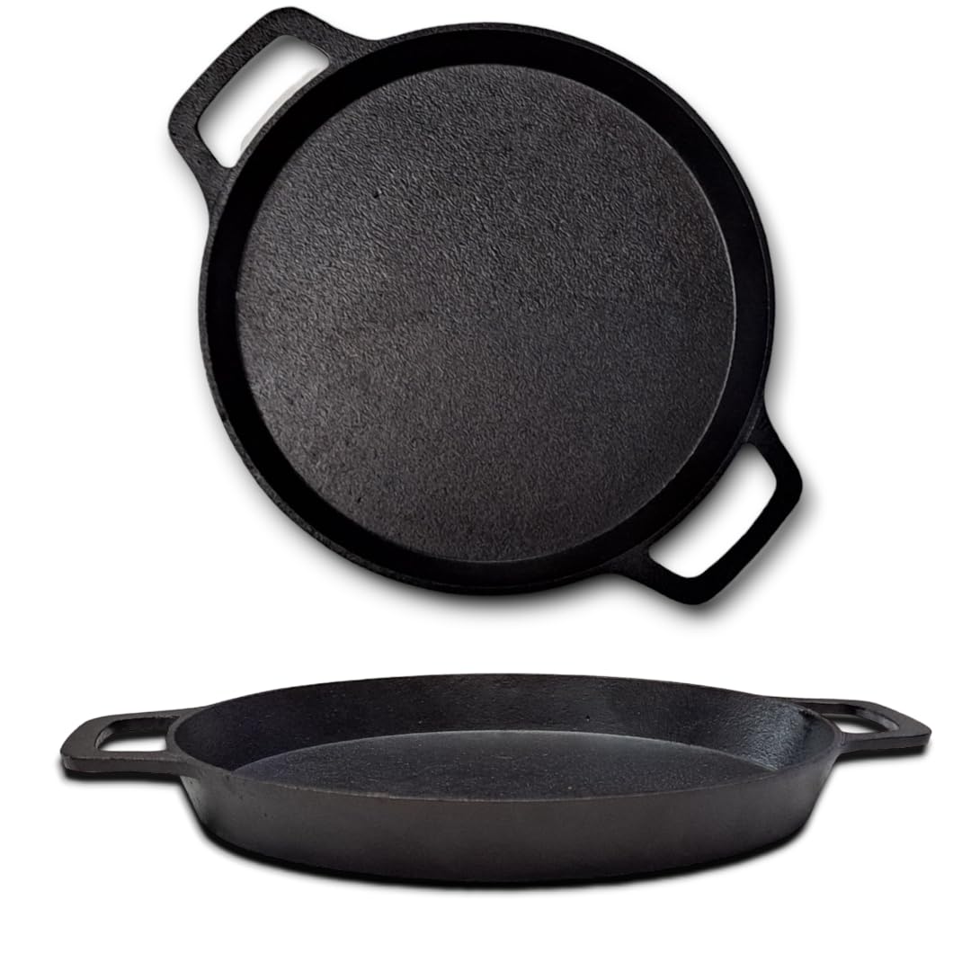 Buy & Flames Signature Cast Iron Skillet Culinary Craftsmanship