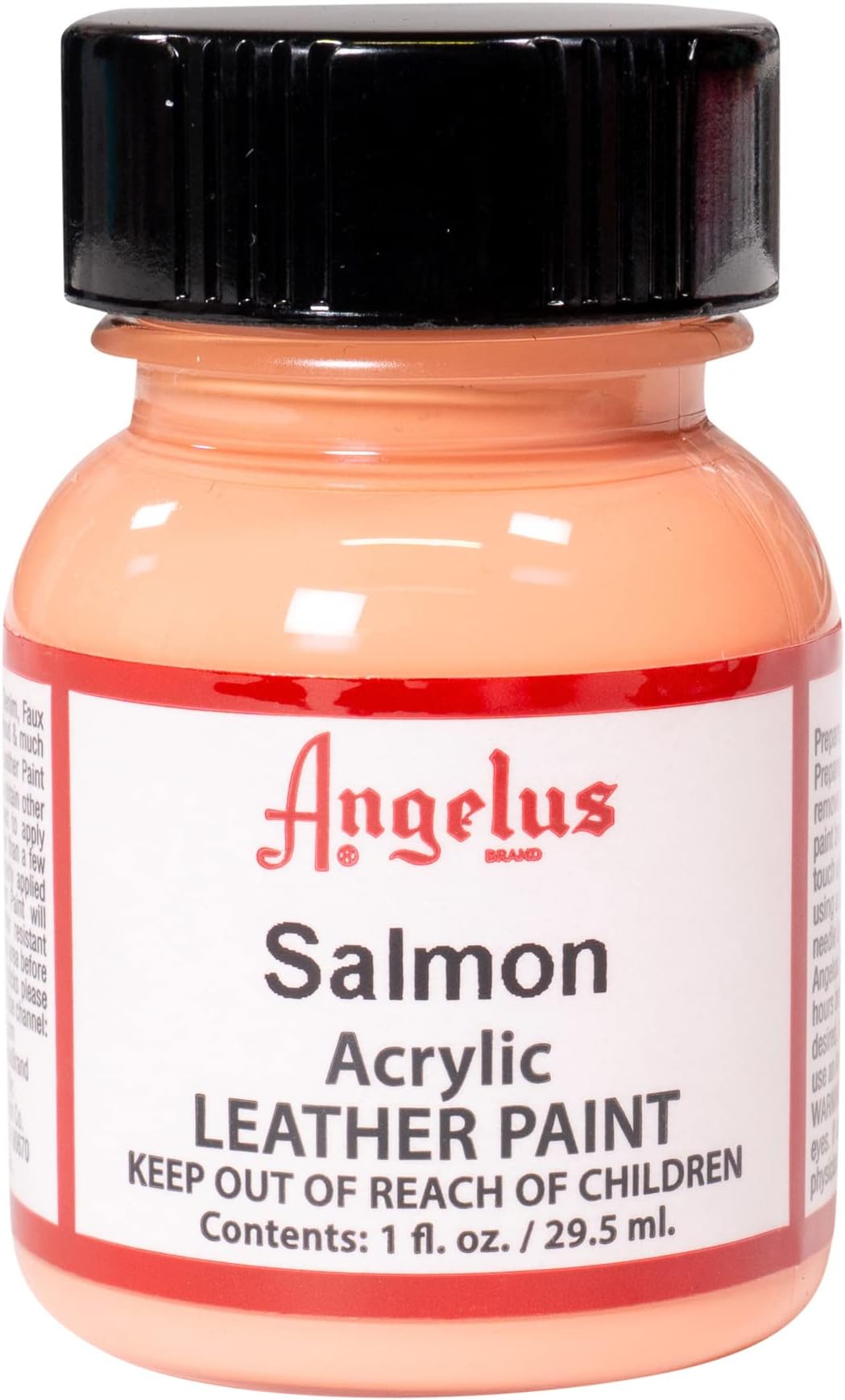 Leather Paint 1 oz Salmon