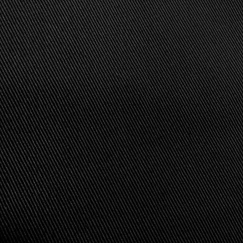 Miniatura 3 de ULTIMATE TEXTILE Mantel rectangular de sarga de polialgodón 60 x 90 pulgadas, color negro