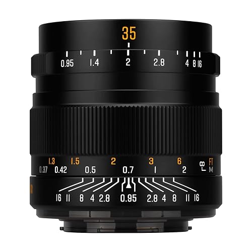 Brightin Star 35mm F0.95 APS-C Large Aperture Manual Focus Mirrorless Camera Lens,Compatible with Sony ZV-E10, A7IV, A6400, A7II, A7SIII, A7III, A7C, A6600, A6100, A7RIV, A6000, A7RIII