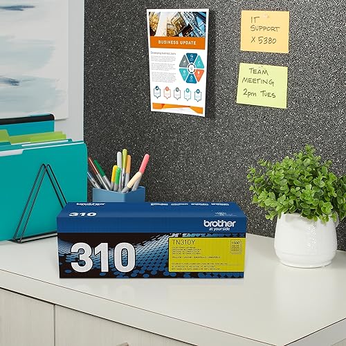 Brother Genuine TN310Y Color Laser Yellow Toner Cartridge - image 5