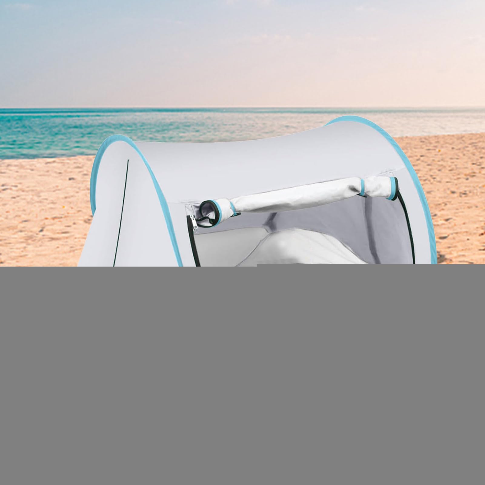 Canopy para playa | Refugio solar para bebé anti-UV | UPF 50+ impermeable al aire libre plegable camping parque playa juego picnic vacaciones senderismo viaje jardín lago pesca