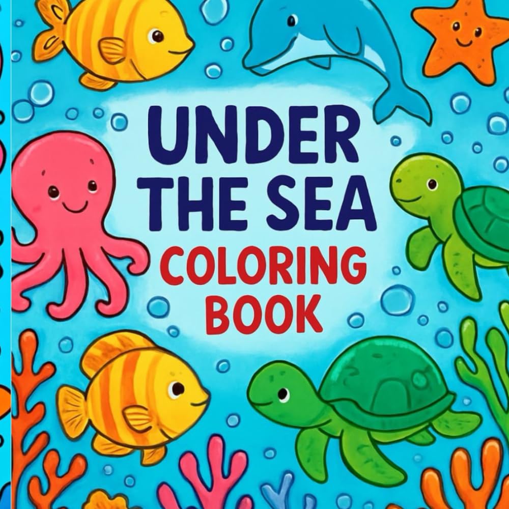 Under the Sea: A Magical Coloring Adventure