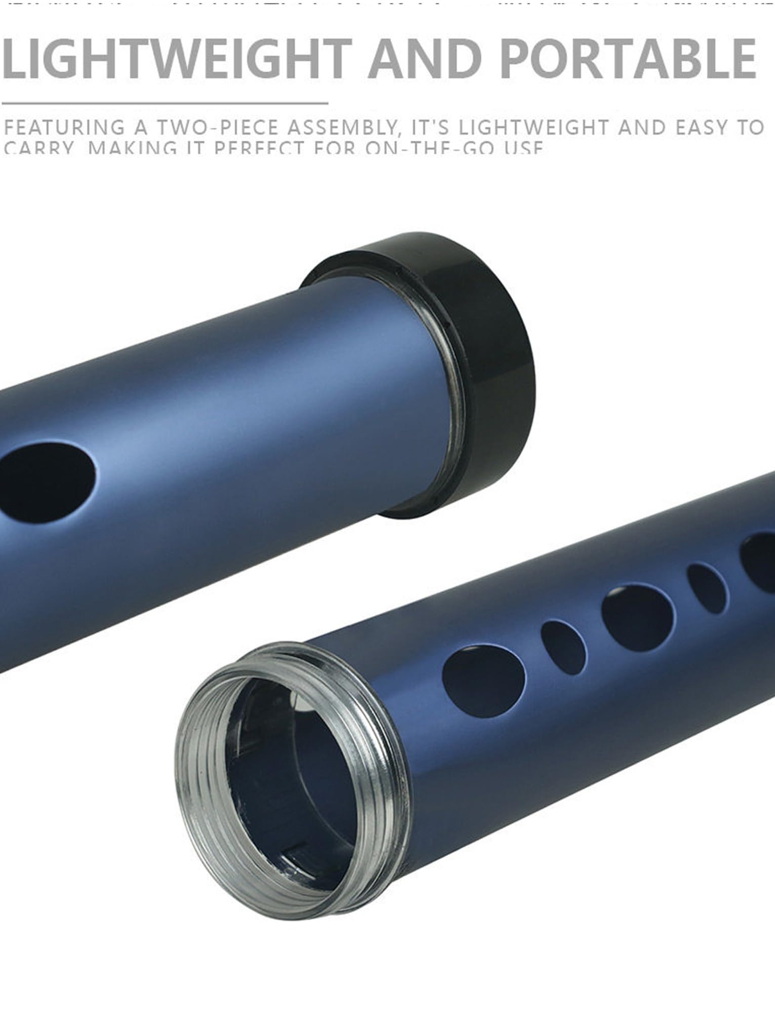 Recogedor de pelotas de golf ligero, tubo de pelusas superior de aleación de aluminio, con capacidad para 20 pelotas para práctica y entrenamiento