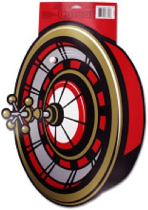 Amazon.com: Roulette Wheel Cardboard Cutout 17 X 13 Inch : Home & Kitchen