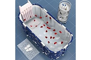 Portable Foldable Bathtub for Adults