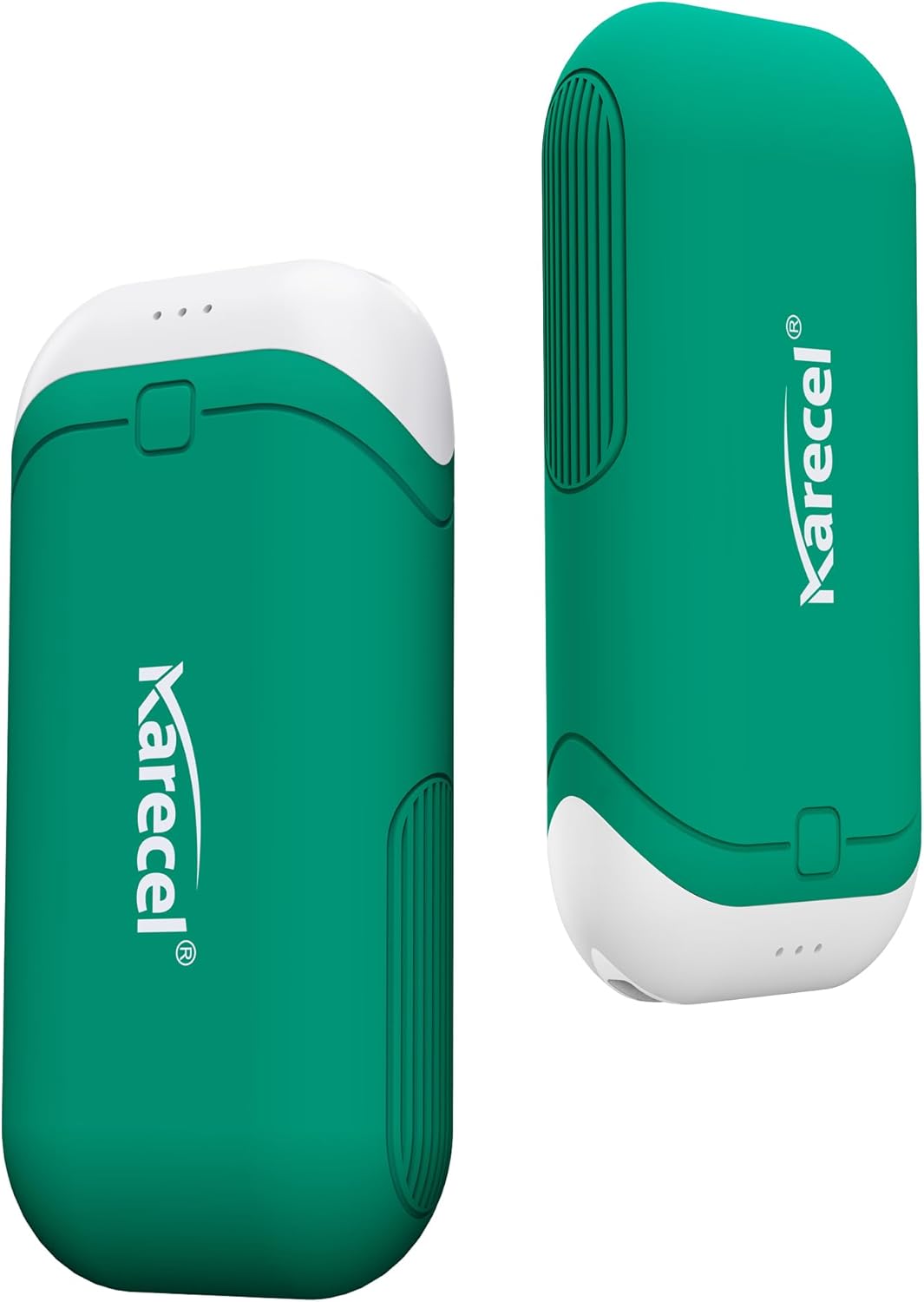 Karecel Hand Warmers Rechargeable 2 Pack, 10,000mAh Thermally Conductive Silicone Hand Warmers for 360° Double-Sided Heat, Portable Pocket-Sized USB Electric Handwarmer, Electronic Gifts for Men Women