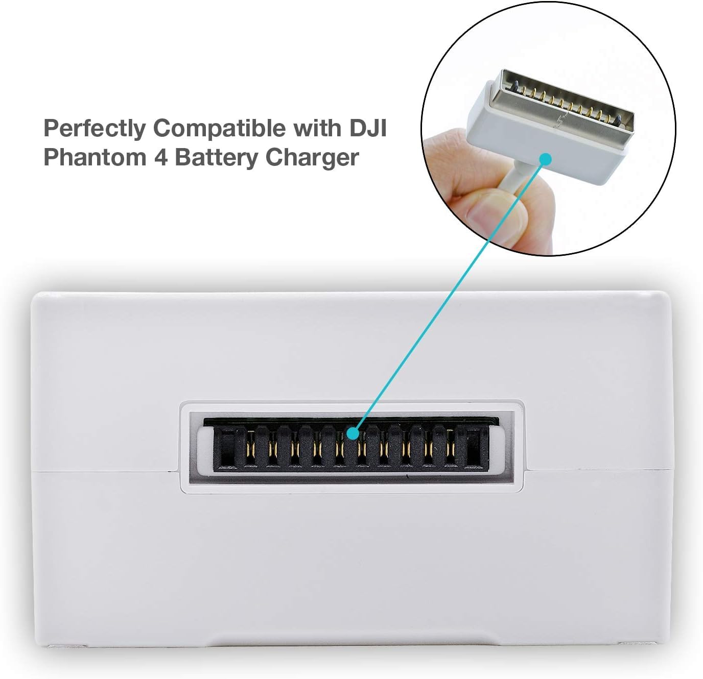for Phantom 4 Battery 15.2V 5870mAh,High Capacity Intelligent Flight Replacement Battery Pack for DJI Phantom 4 Series Drone,DJI Phantom 4 Phantom 4 Pro,Phantom 4 Pro V2.0,Phantom 4 Advanced（1PCS）