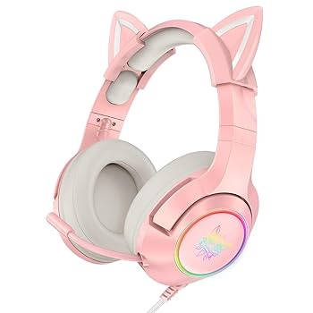 ゲーミング 猫耳ヘッドセット 7.1 サラウンド  ゲーミング グリーン ゲーミング 猫耳ヘッドセット 7.1 サラウンド ゲーミング グリーン