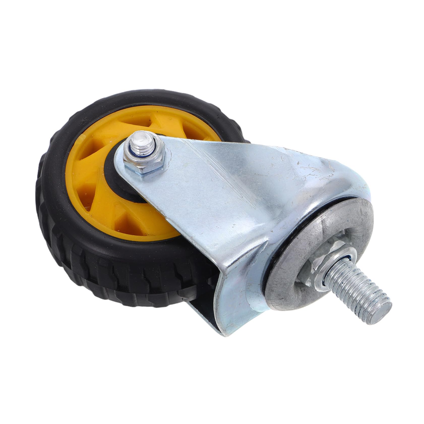 iplusmile Ruedas Giratorias Para Gato Hidráulico De Piso De Nylon De Alta Resistencia, Suministro Para Reparación De Automóviles, Piezas Aplicables Para Garaje, Juego De 4 Unidades, Uso Prolongado