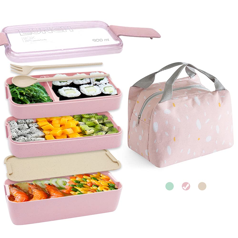 Buy SITAKE Bento Box and Lunch Box for Kids, Come with Lunch Bag
