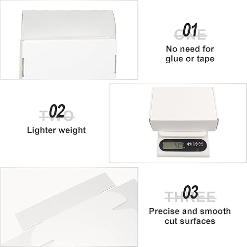 Miniatura 23 de Cajas de envío pequeñas de 6 x 4 x 2 pulgadas para pequeñas empresas, paquete de 30 cajas de correo moradas, caja de embalaje de cartón corrugado