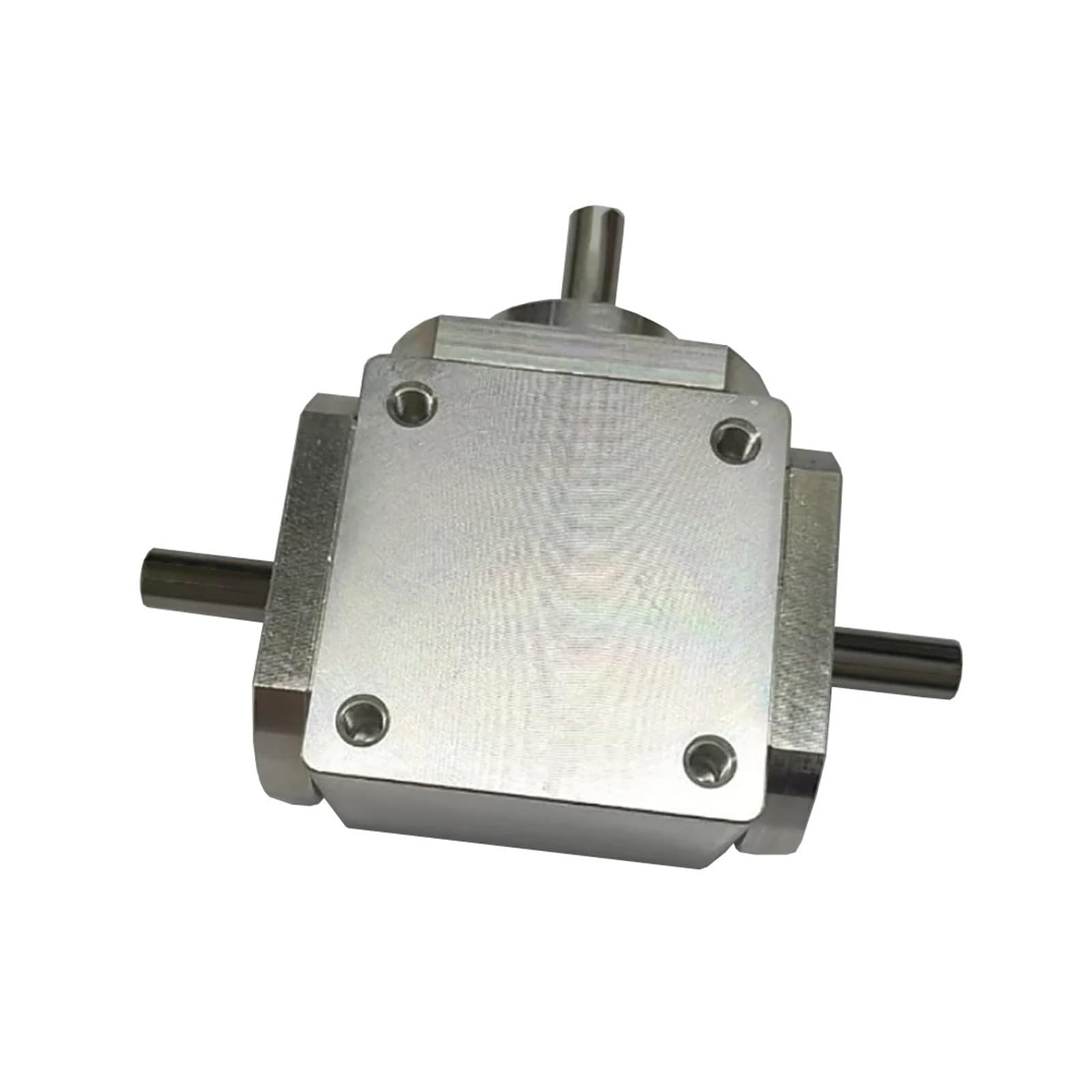 Reductor de Engranajes de dirección en ángulo， Caja de Engranajes cónicos de 90 Grados, 1 m, 20 Dientes, Eje de 6 mm, 2000 RPM, 1:1, Plateado, Varios Tipos for Bricolaje.(Type3)