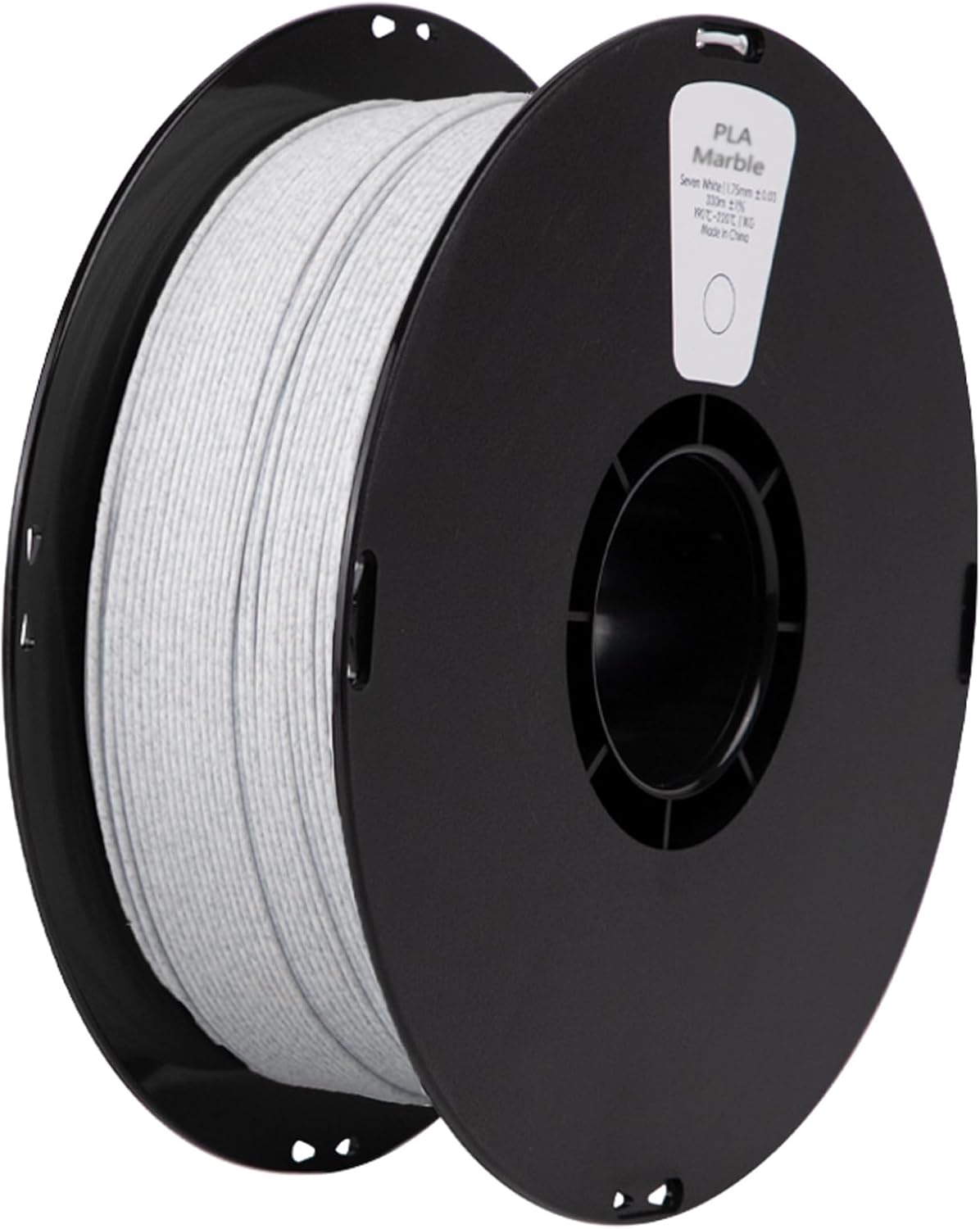 PLA Filament 1.75mm, Marble PLA 3D Printer Filament 1kg Spool (2.2lbs), Rock Texture Imitating Polylactic Acid Materials