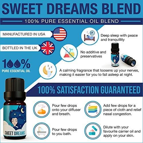 Ecodrop Sleep Essential Oil Blend - 10ml Bottle, Lavender, 10 ml (Pack of 1) - Image 3