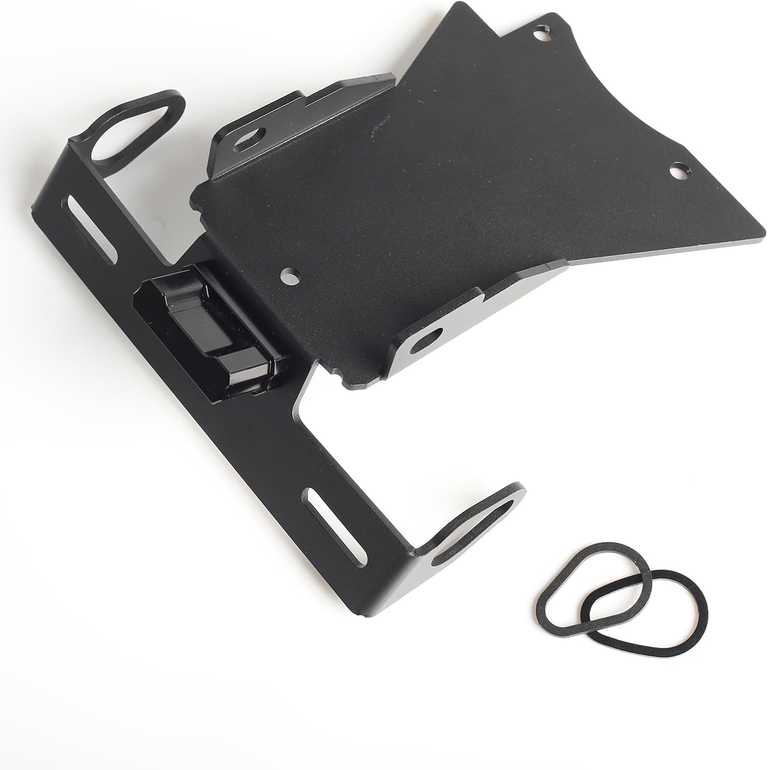 Fender Eliminator Kit for FZ6 2004-2010，FZ6 Fazer 2004-2010. Tail Tidy with License Plate Mount Holder Bracket, License Plate Light Included.